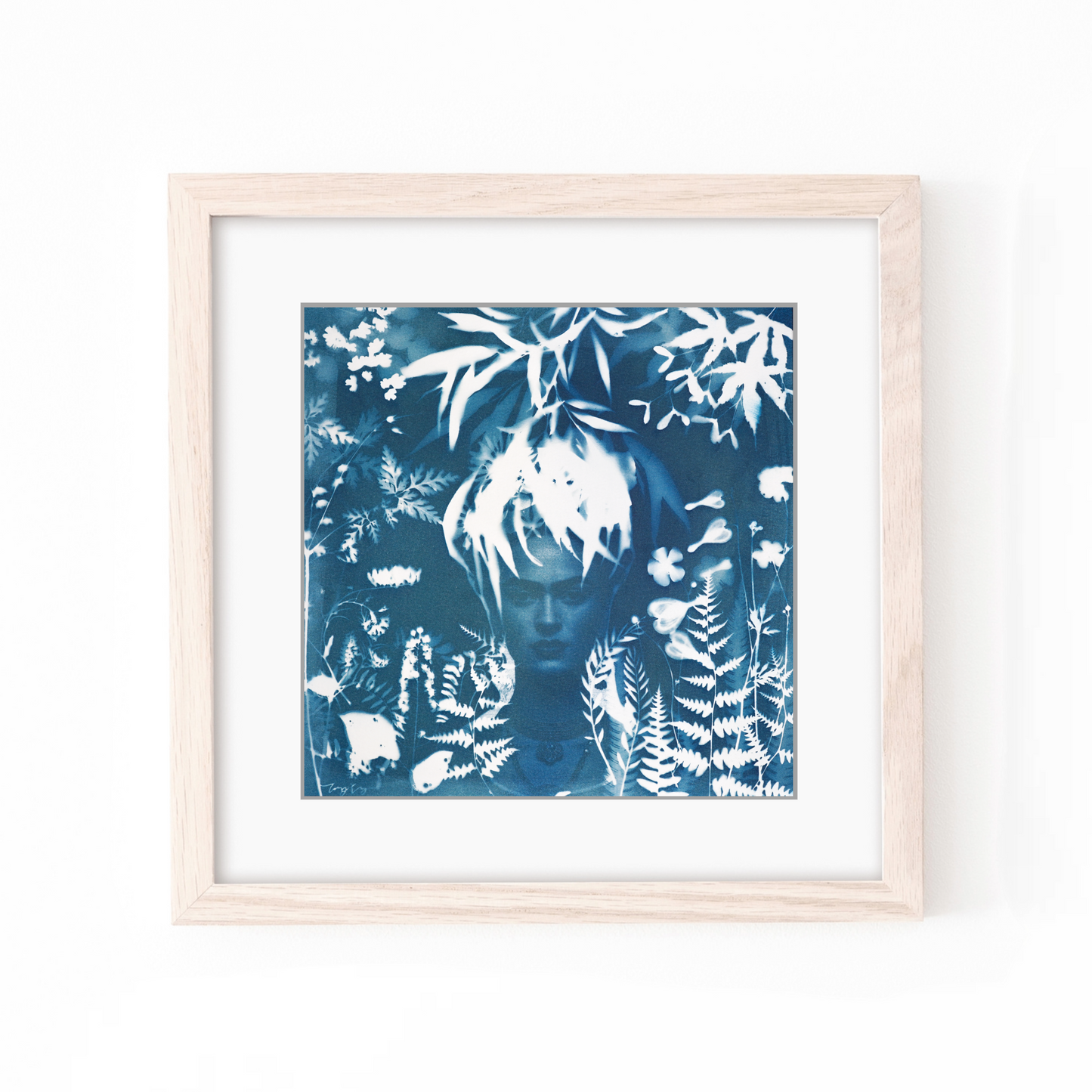 cyanotype artist solar printing