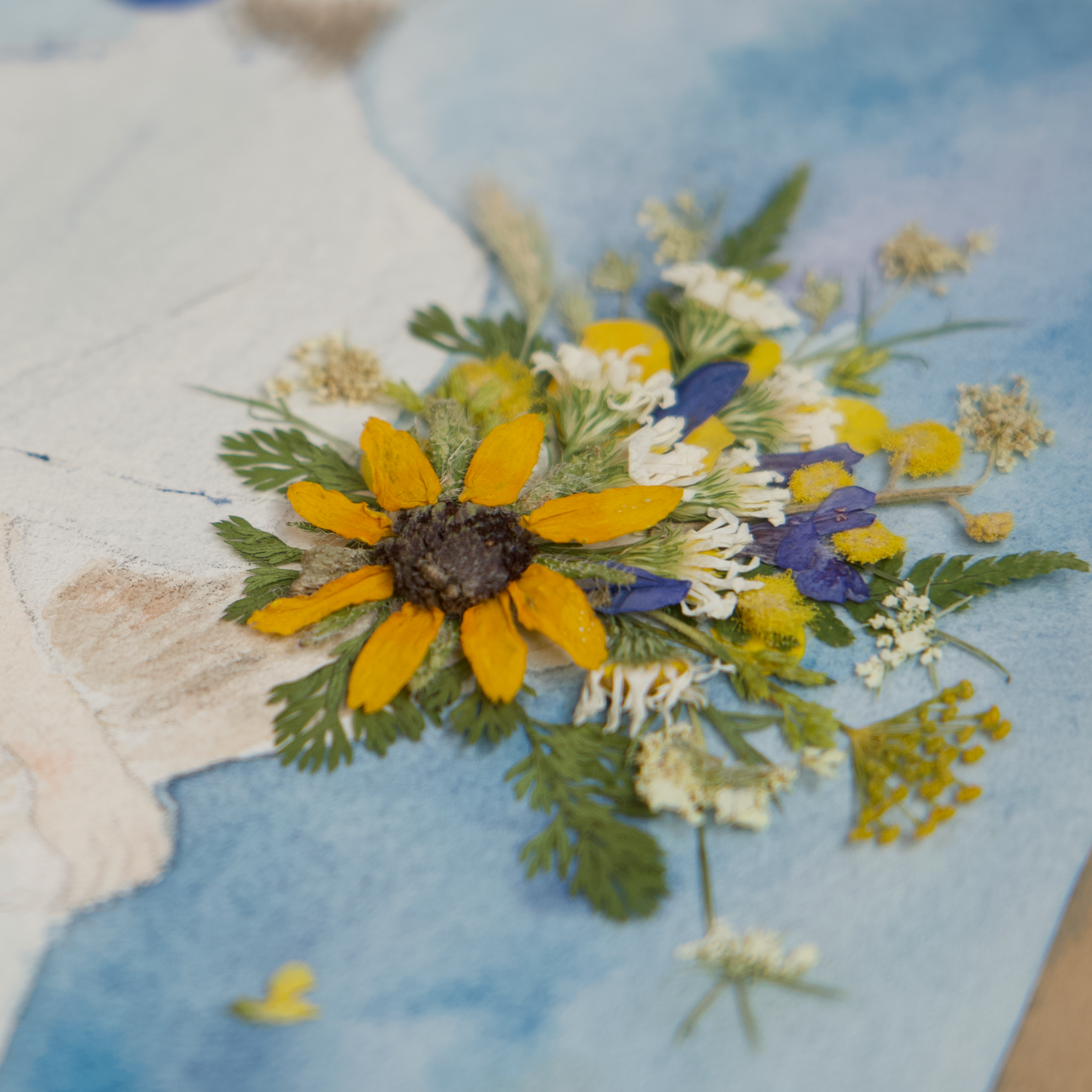 The Flower Girl _ Summer Sky