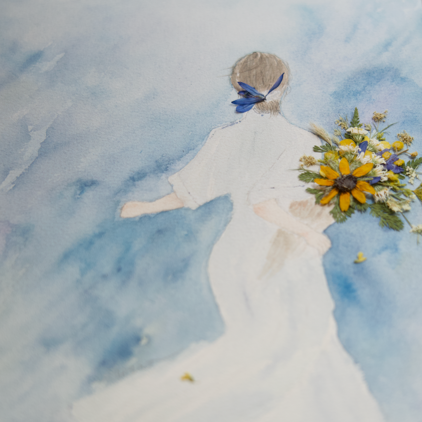 The Flower Girl _ Summer Sky
