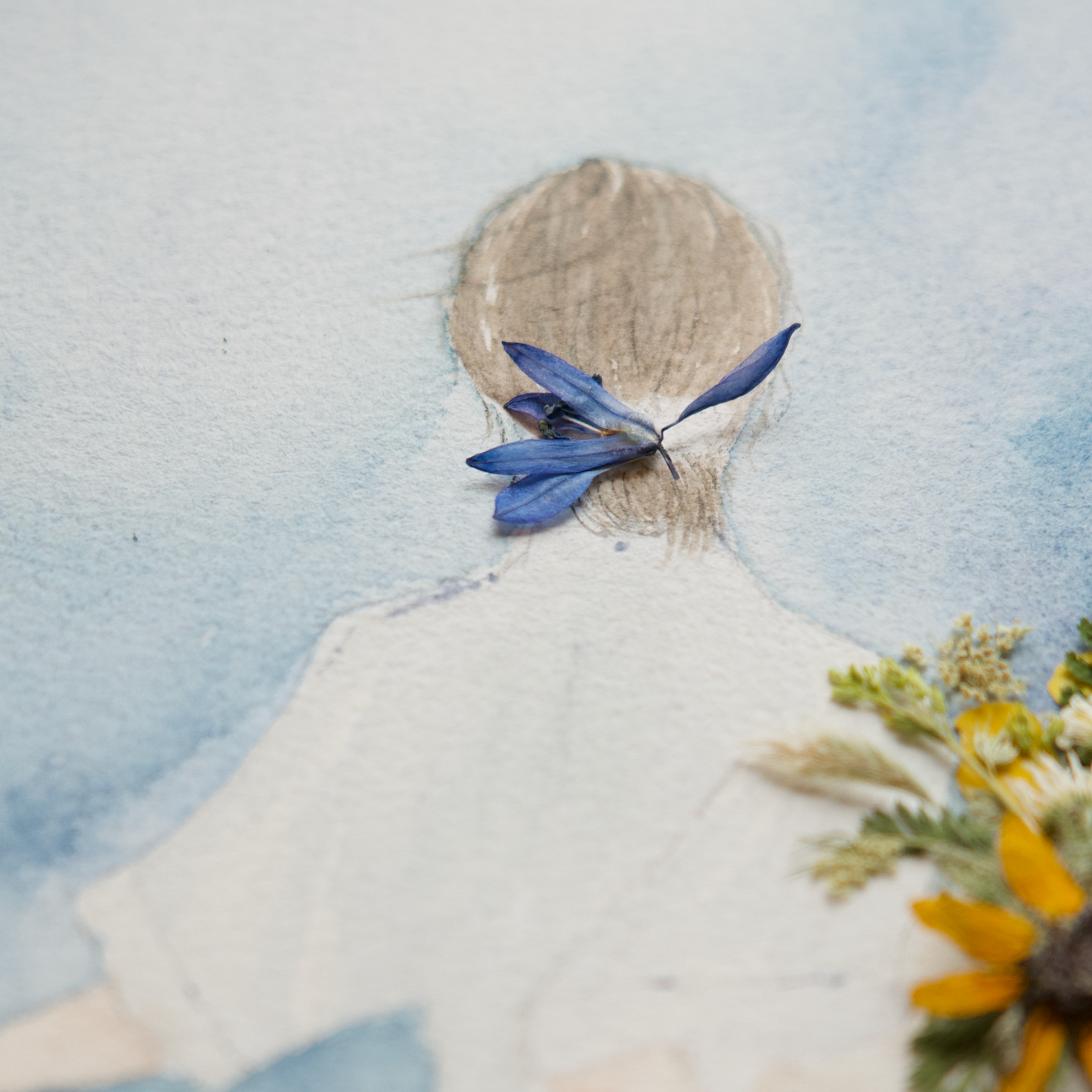 The Flower Girl _ Summer Sky