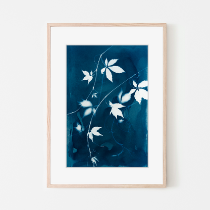 blue art for home