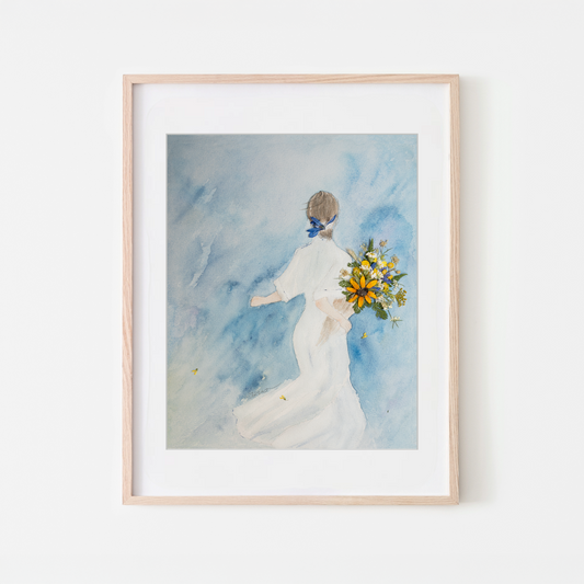 The Flower Girl _ Summer Sky