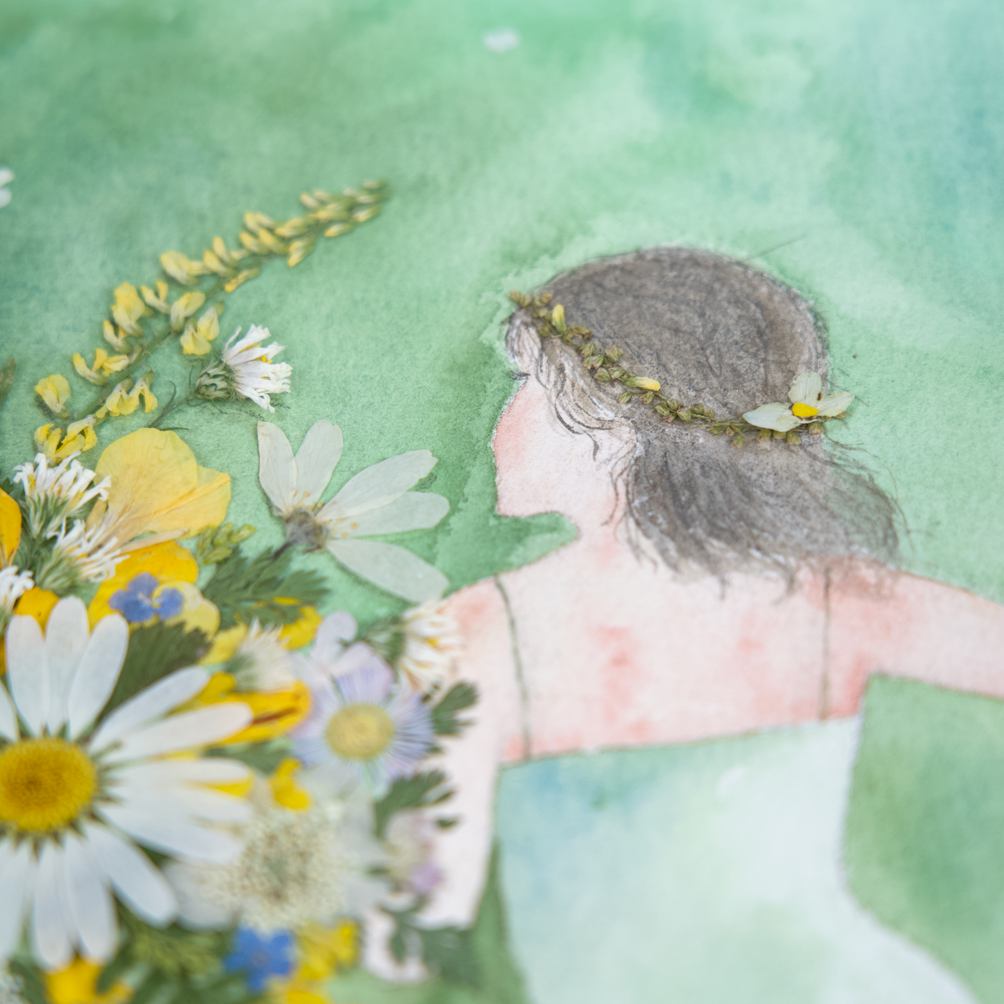 girls room Flower art