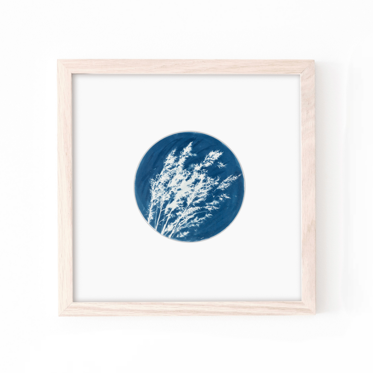 peaceful botanical blue art for bedroom home decor