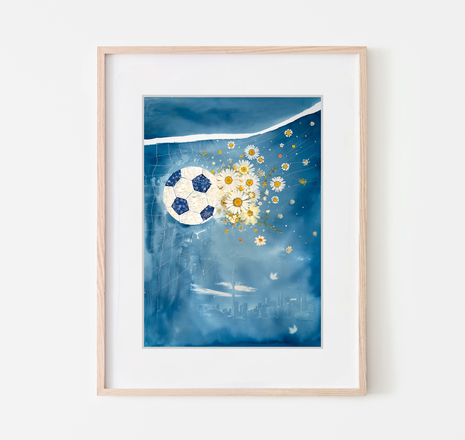 soccer wall art world cup toronto